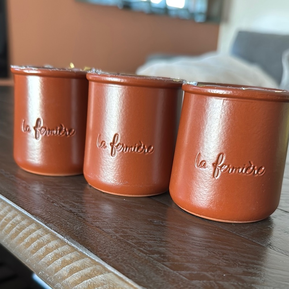 La Fermière Terracotta Small Plant Holder 3pcs